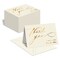 Better Office Products Wedding Engagement Thank You Cards in Metallic Gold W/Envelopes, 4in.x 6in., 50PK 64643 - alternate 1
